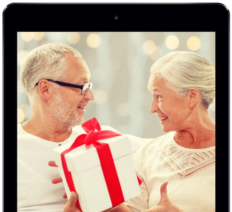 Smiling Senior Couple