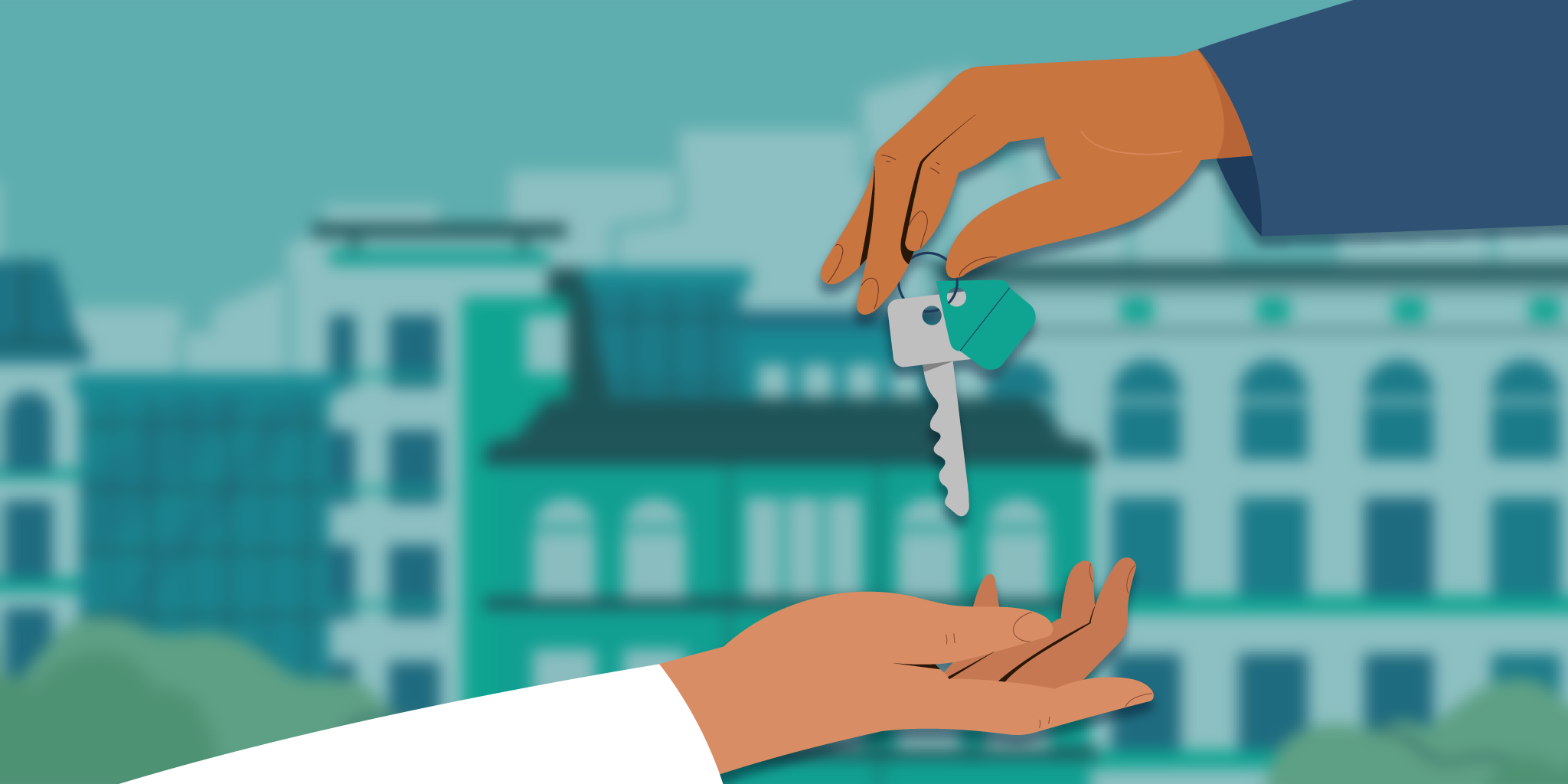 A header image for a blog about the states with the best landlords